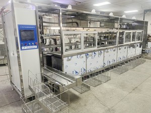 全自动超声波清洗烘干线 - 超音波自动清洗机优质解决方案