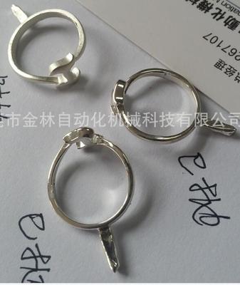 Silver jewelry polishing to burr processing
